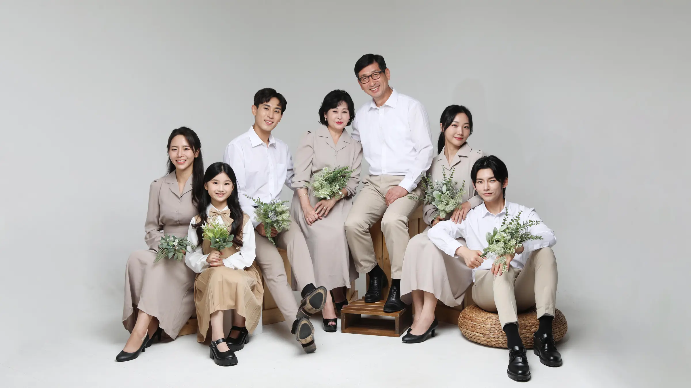 감동사진관 클래식 가족사진